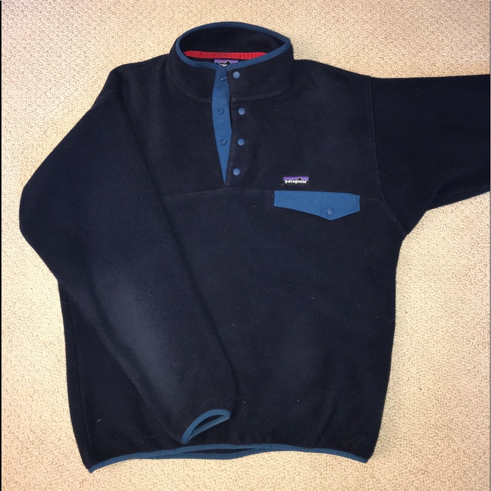 Patagonia Heavyweight Synchilla Fleece (Navy Blue)